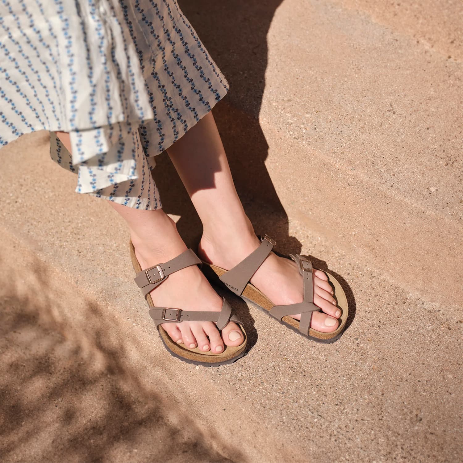 Birkenstock Mayari sandals toe loop style for flexible summer comfort